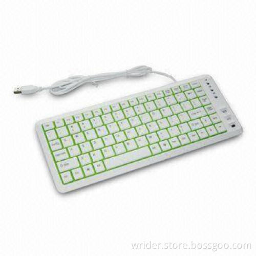 The Chocolate Multimedia Keyboard of 107-key, Sony PS2 or USB Ports Available